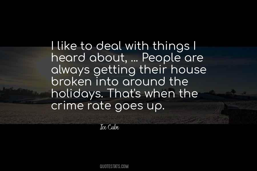 Crime Rate Quotes #246213