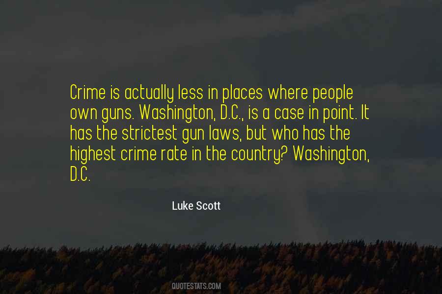 Crime Rate Quotes #617450