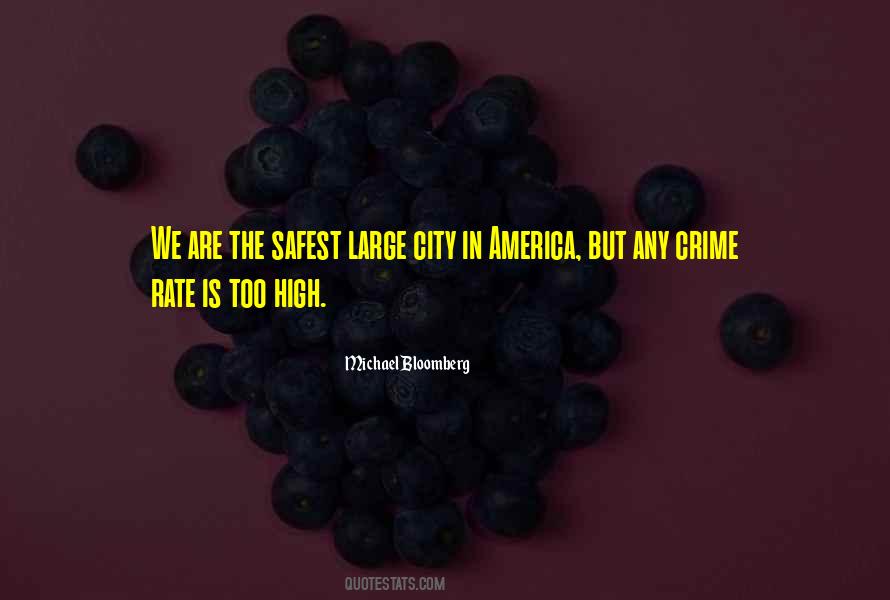 Crime Rate Quotes #643016
