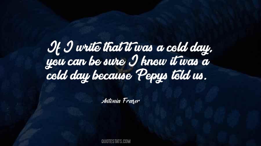 Quotes About Pepys #86063