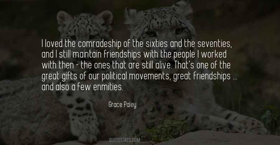 Quotes About Comradeship #1109357