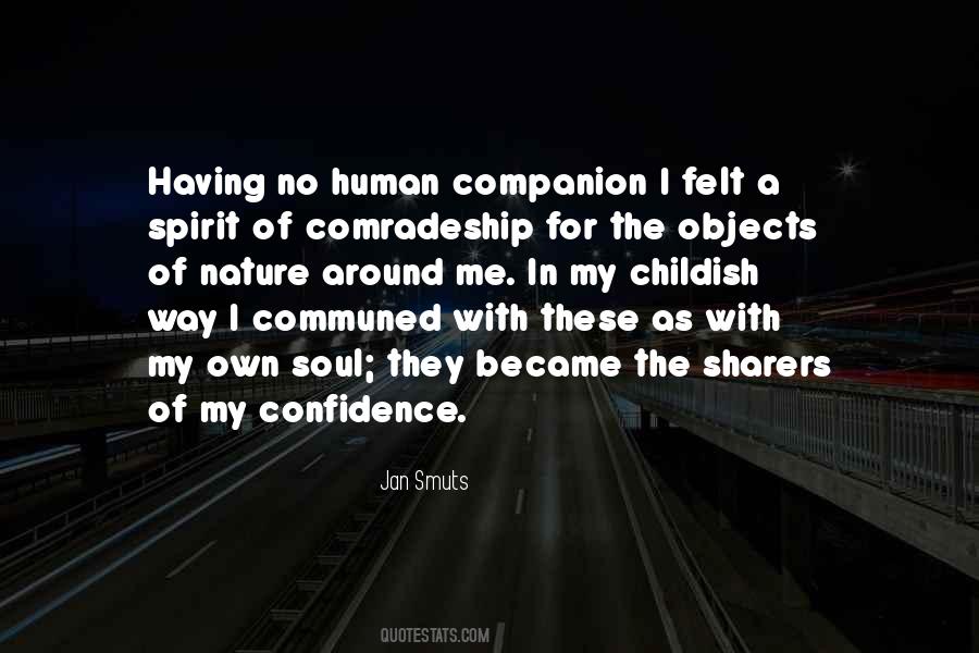 Quotes About Comradeship #1809707