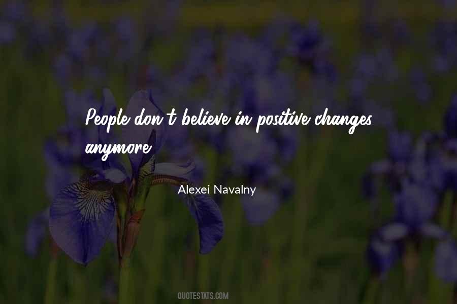 Positive Changes Quotes #995511