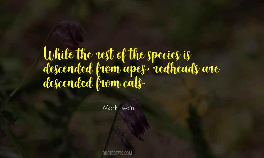 Quotes About Redheads #1611437