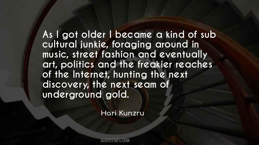 Quotes About Underground Music #1619229