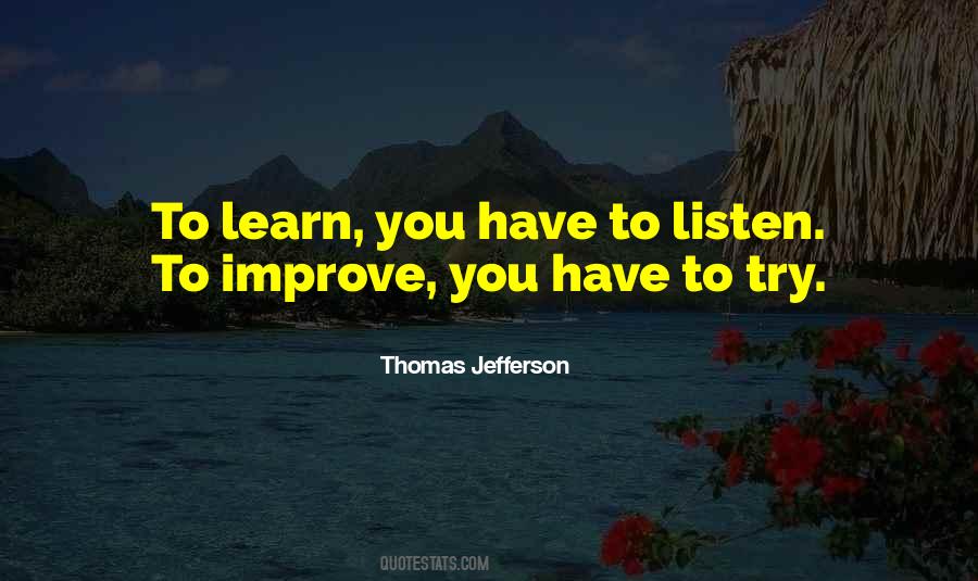 Quotes About Listen #1837619