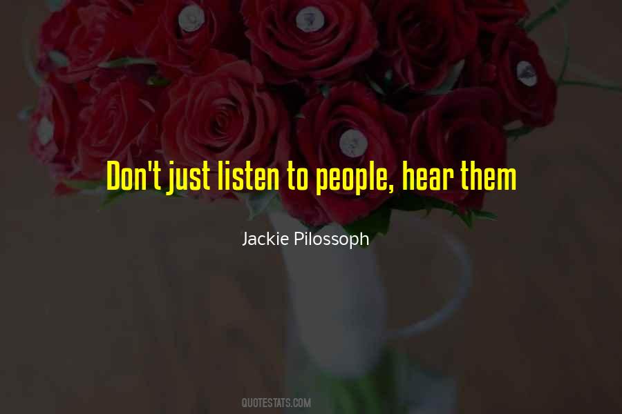 Quotes About Listen #1858015