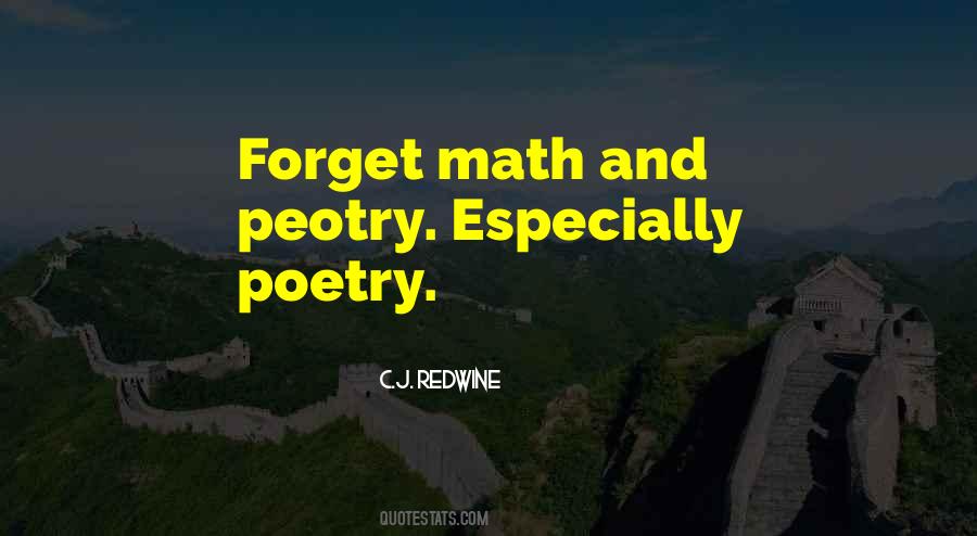 Quotes About Peotry #1648809