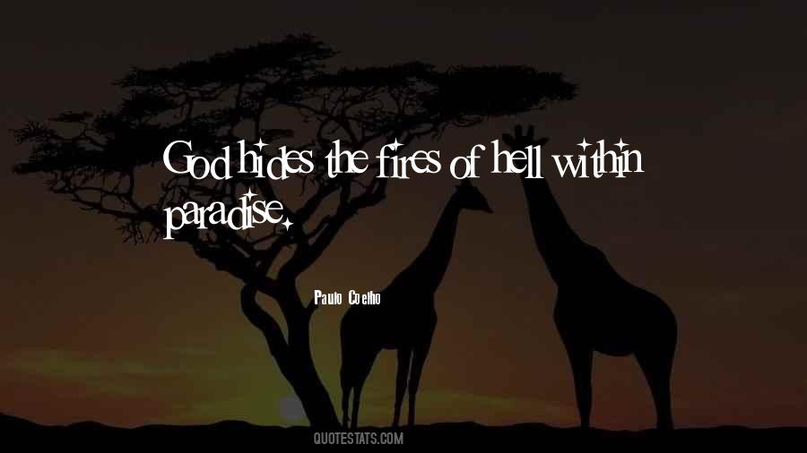 Quotes About Paradise And Hell #1092759