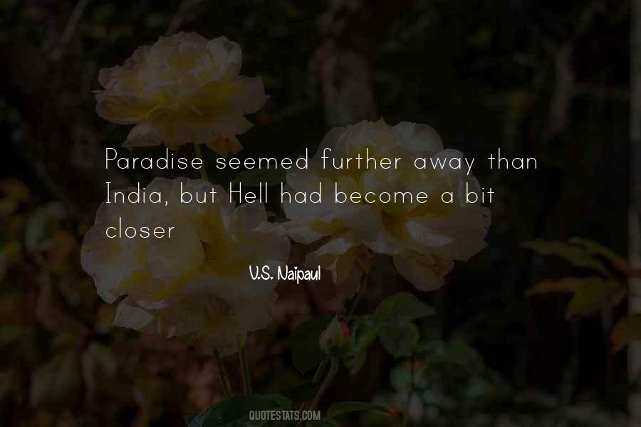Quotes About Paradise And Hell #1249953