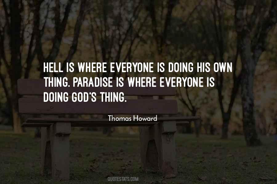 Quotes About Paradise And Hell #1550133