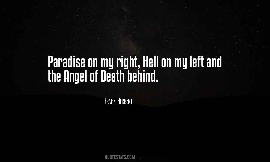 Quotes About Paradise And Hell #674939
