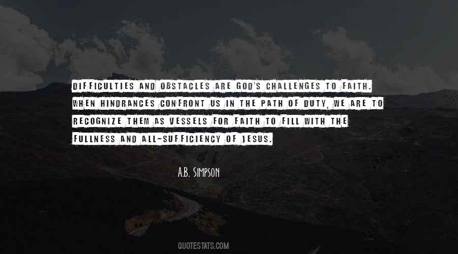 Quotes About Challenges And Obstacles #1800175