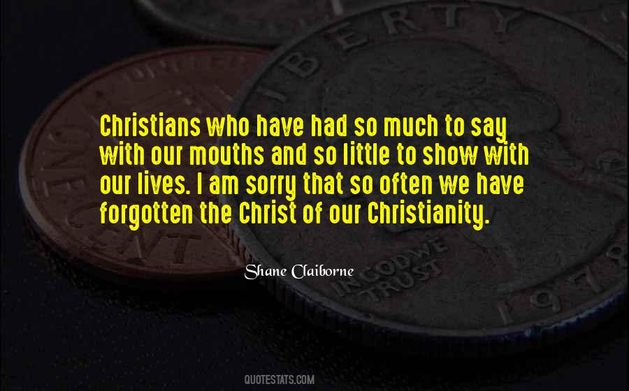 Christ Christians Quotes #40439