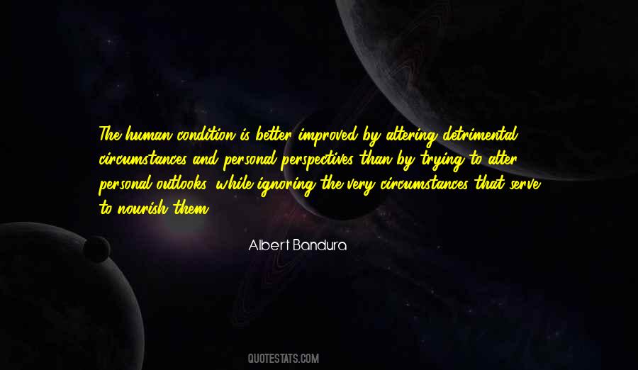 Personal Outlook Quotes #117706