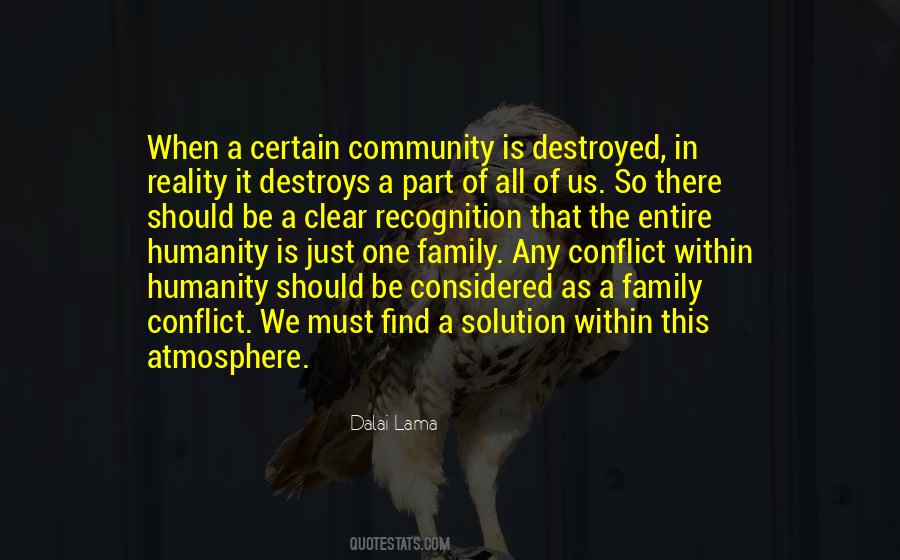 Quotes About Destroyed Family #1511530