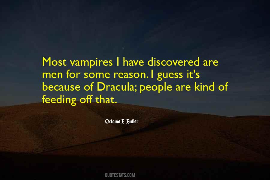 Quotes About Dracula #678486