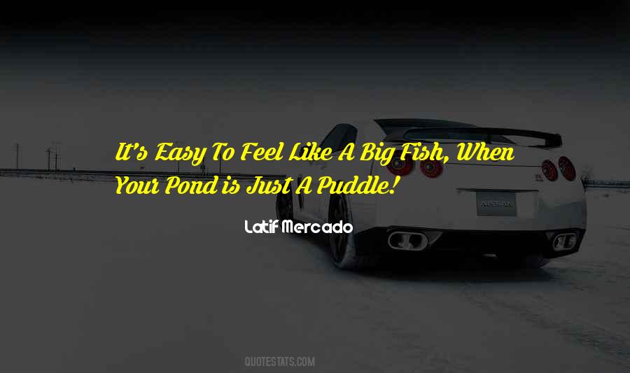 Quotes About Big Fish #1578996