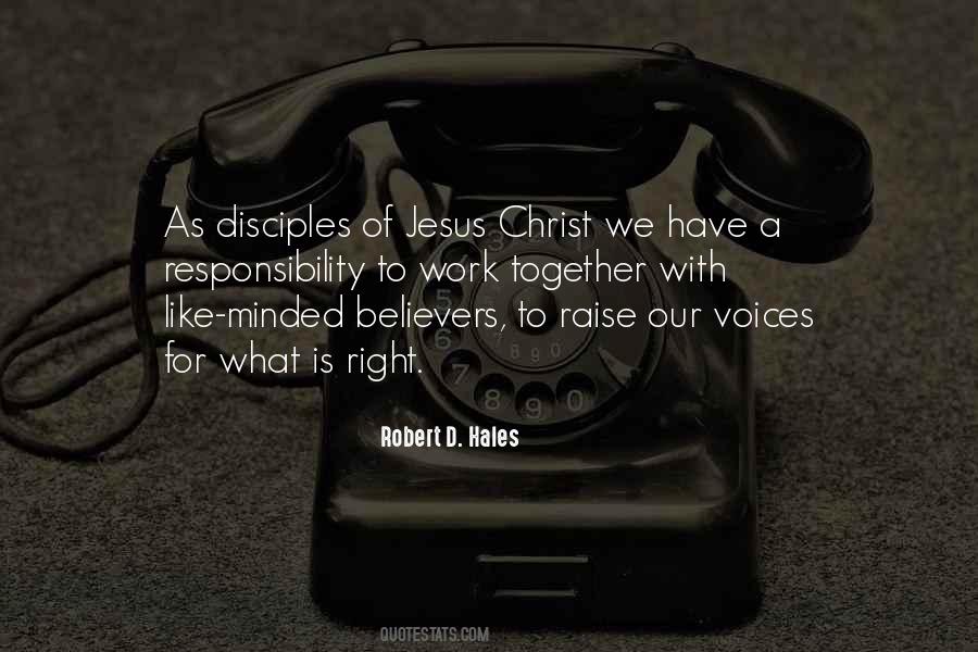 Disciples Of Christ Quotes #1289884