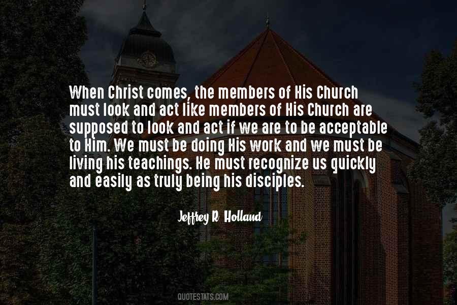 Disciples Of Christ Quotes #1482078
