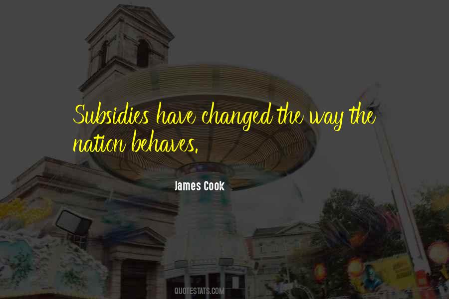 Quotes About Subsidies #1614128