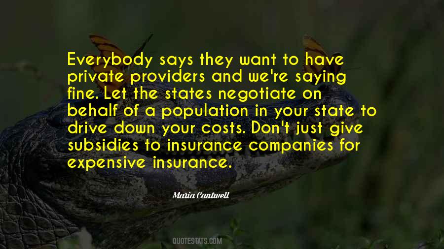 Quotes About Subsidies #248776