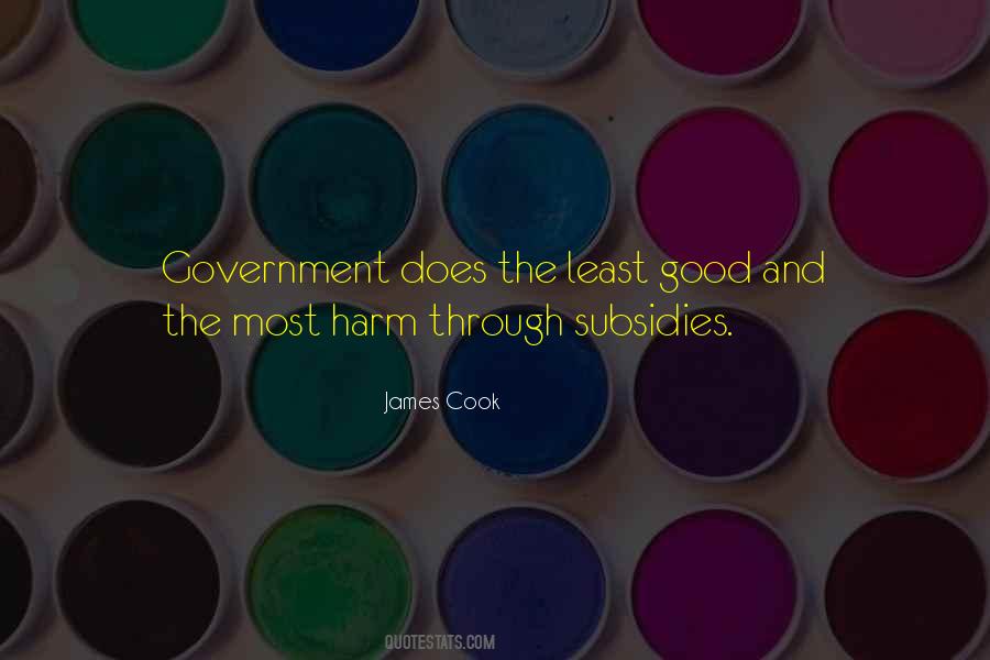 Quotes About Subsidies #305486