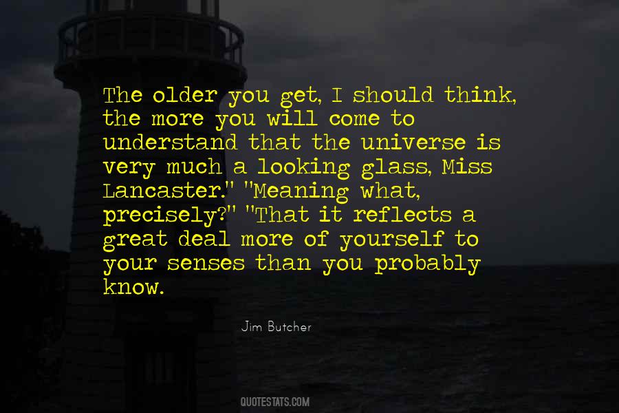 Universe Is Looking Out For You Quotes #294583
