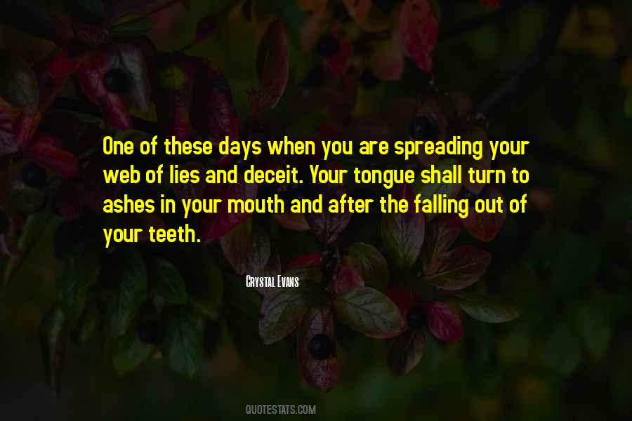 Ashes In The Mouth Quotes #1467280