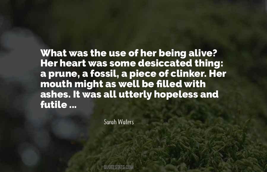 Ashes In The Mouth Quotes #1844905