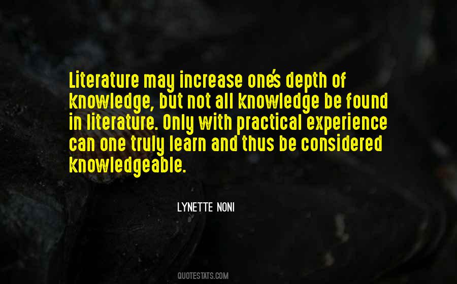 Quotes About Increase Knowledge #241253