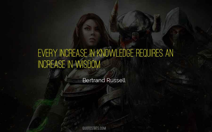 Quotes About Increase Knowledge #243307