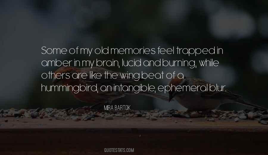 Old Memory Quotes #554048