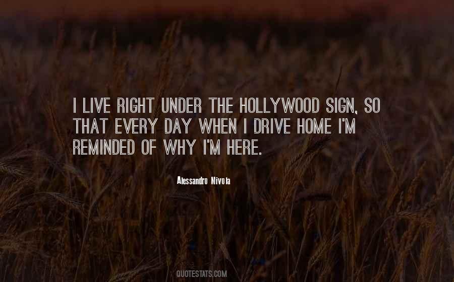 Quotes About Hollywood Sign #20865