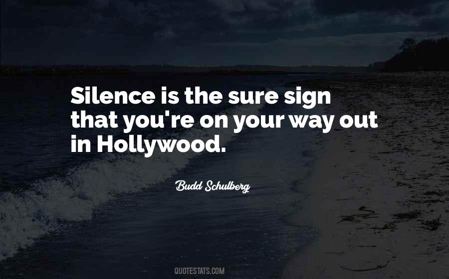 Quotes About Hollywood Sign #856911