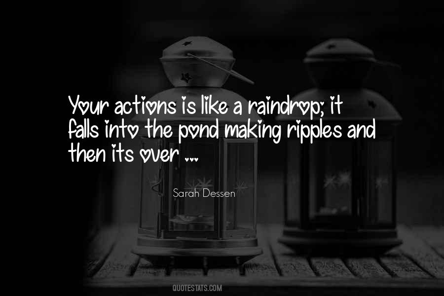 One Raindrop Quotes #975276