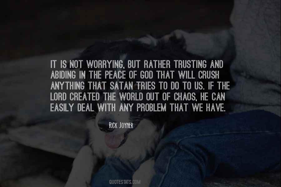 Quotes About Trusting In The Lord #1248562