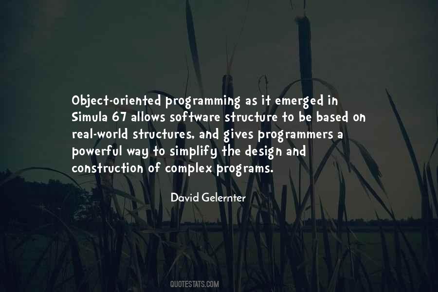 Object Oriented Design Quotes #1845843