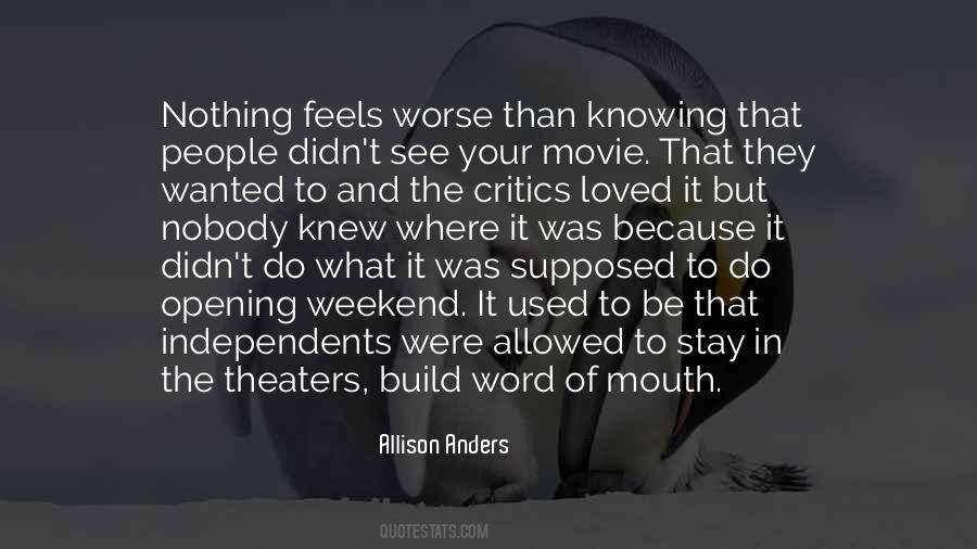 Quotes About Knowing How Someone Feels #13703