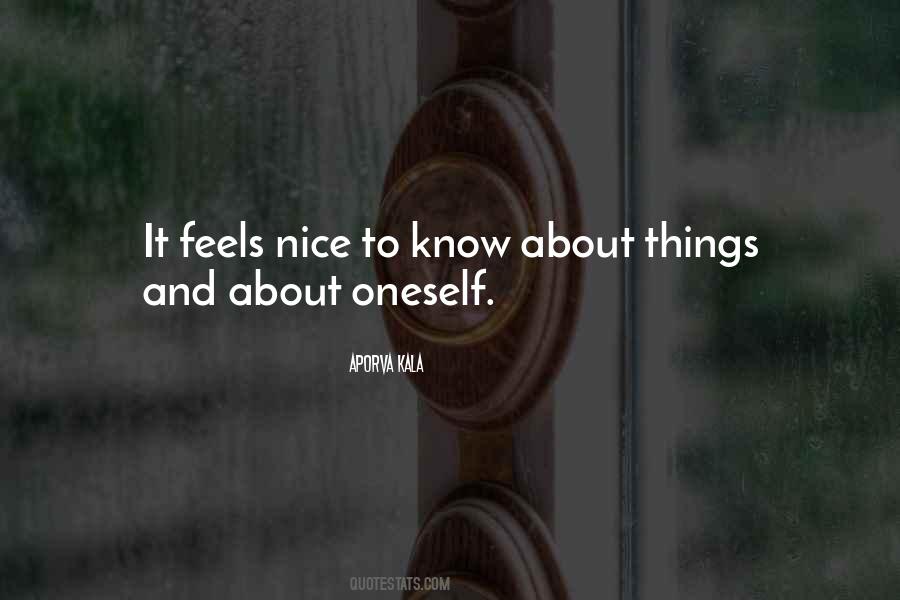 Quotes About Knowing How Someone Feels #535647