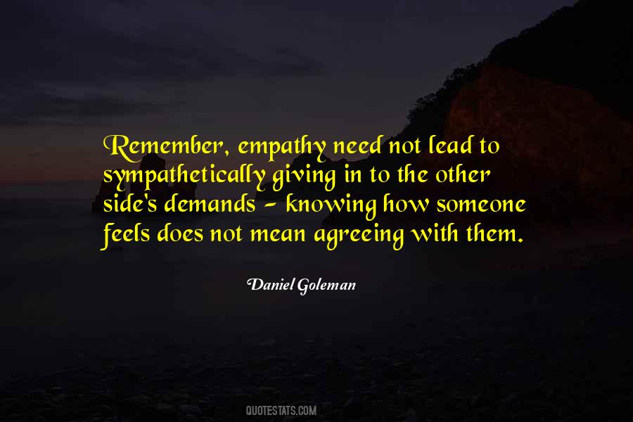 Quotes About Knowing How Someone Feels #778354