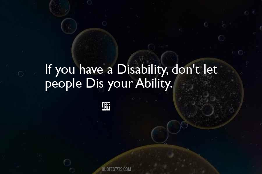 Quotes About People With Special Needs #296915