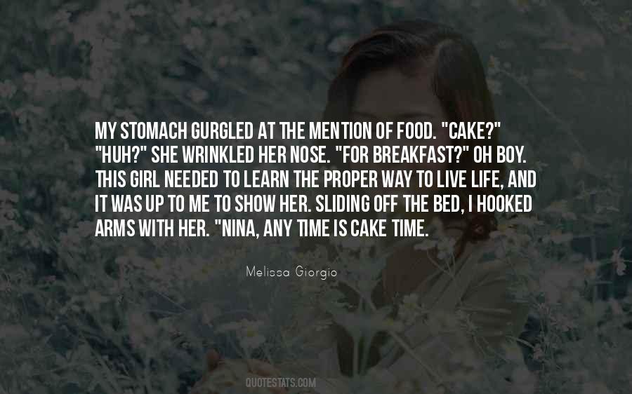 Quotes About Girl And Food #854847