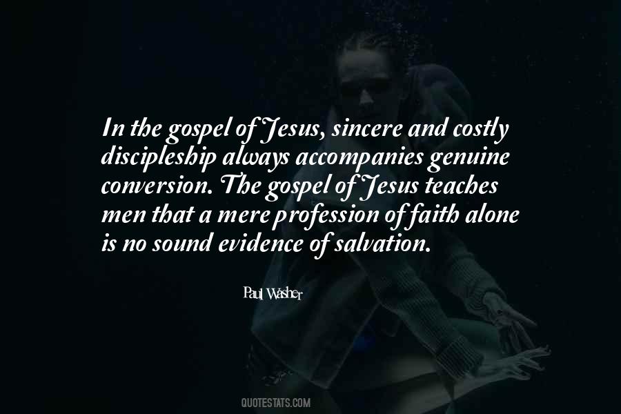Quotes About The Gospel Of Jesus #304845