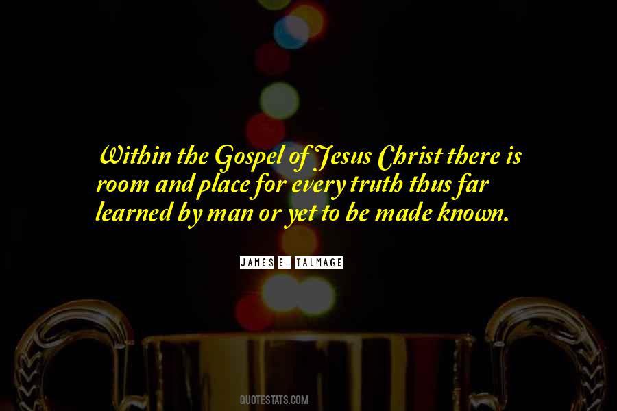 Quotes About The Gospel Of Jesus #696310