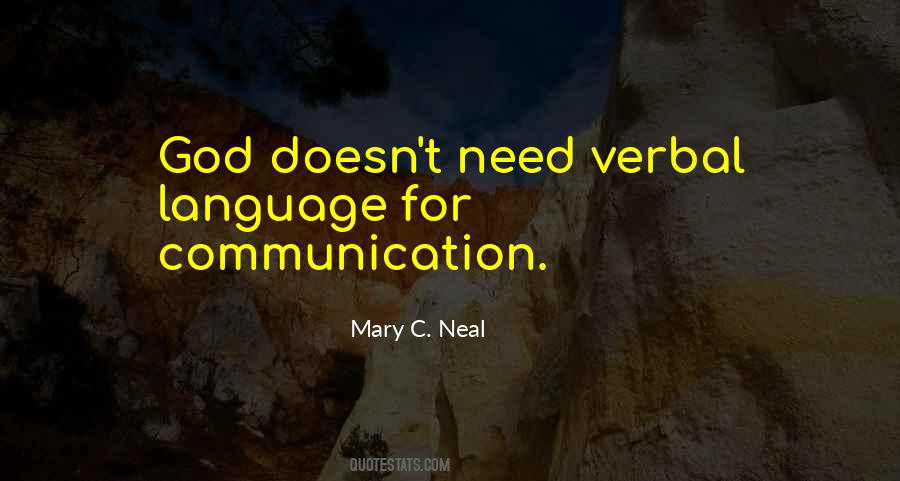 Quotes About Non Verbal Communication #1625964