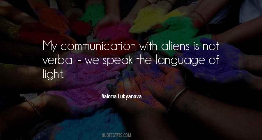 Quotes About Non Verbal Communication #742821