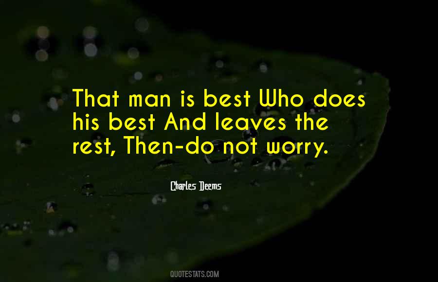 Do Not Worry Quotes #109756