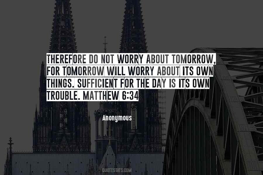 Do Not Worry Quotes #1624675