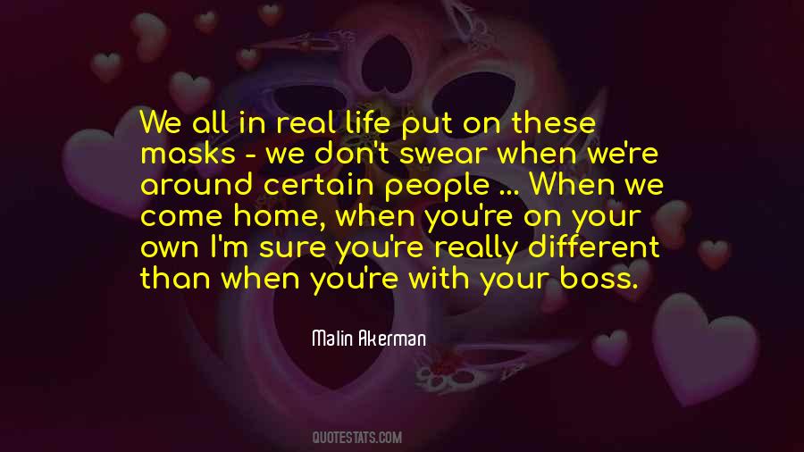Real Boss Quotes #1078621